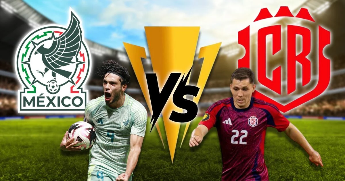 México vs. Costa Rica en Copa Oro 2025 EN VIVO: ¿Dónde ver HOY el partido de la Selección Mexicana?