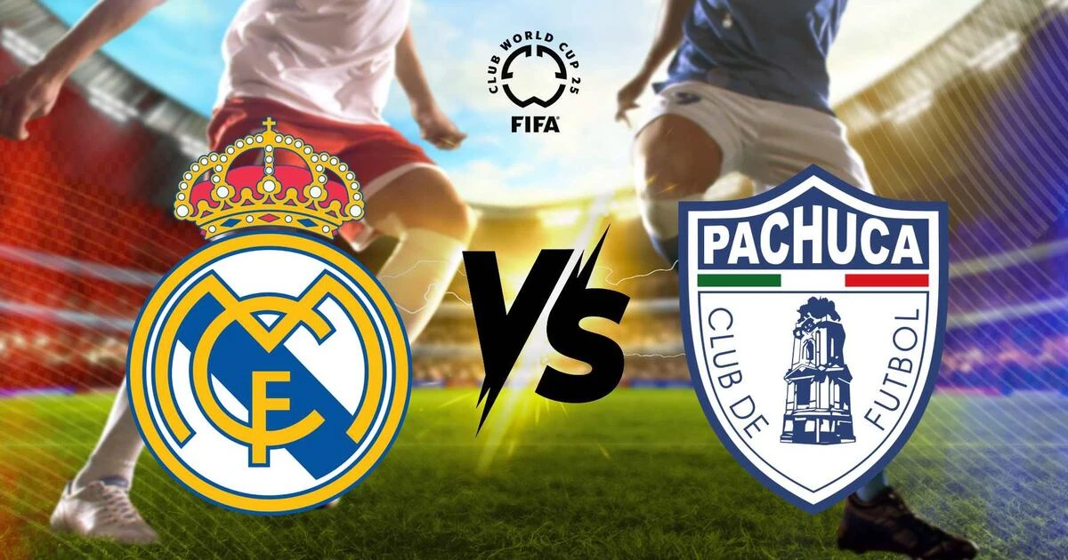 Real Madrid vs. Pachuca EN VIVO Mundial de Clubes 2025: ¿Dónde y a qué hora ver HOY el partido de ‘Tuzos’?