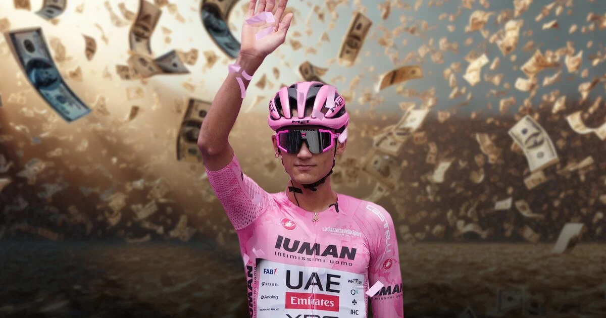  Isaac del Toro en el Giro de Italia 2025: ¿Cuánto dinero ganará si queda campeón?