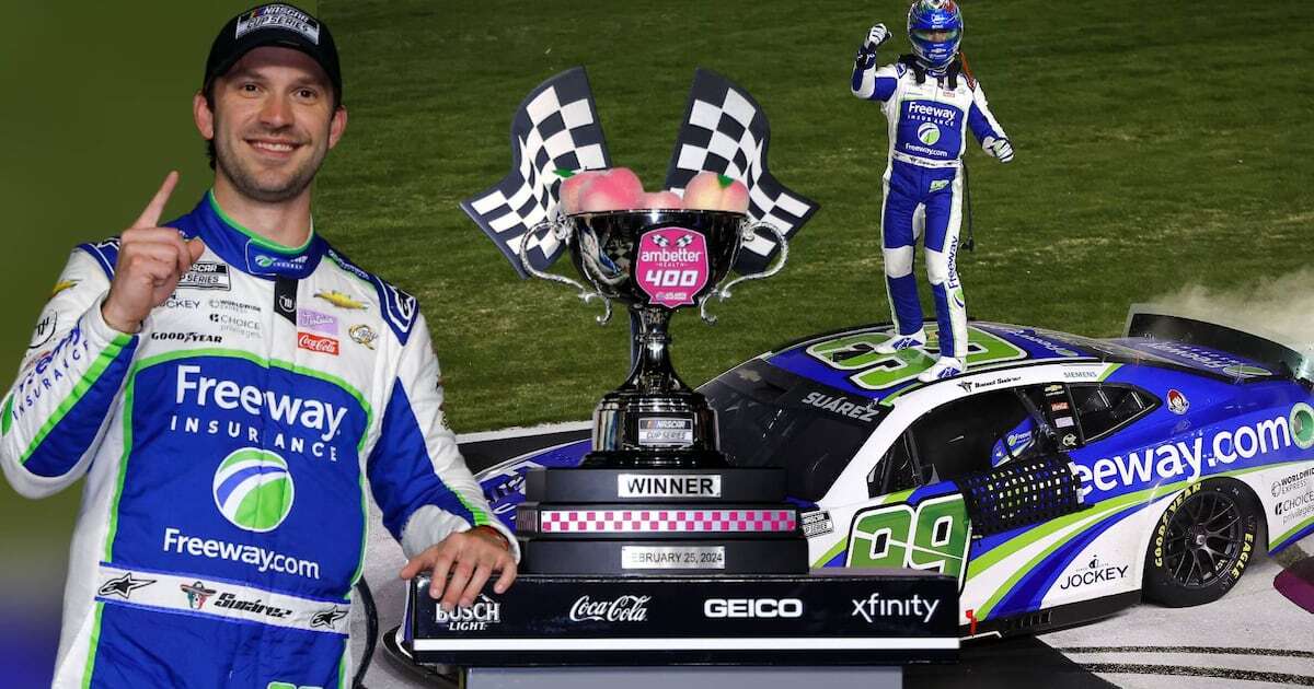 Daniel Suárez celebra NASCAR Cup Series en México: ‘No vengo de una familia de dinero, he trabajado duro’ 