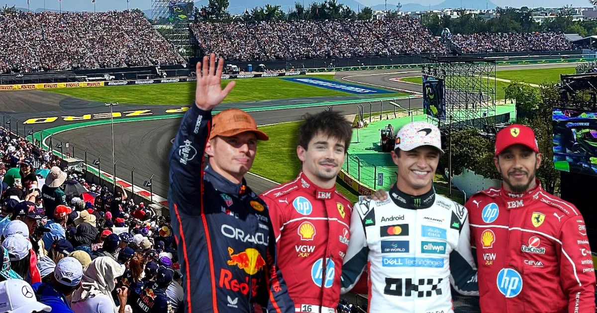 Norris, Leclerc, Hamilton o Verstappen: ¿Por qué la curva 1 puede definir el GP de México 2025?