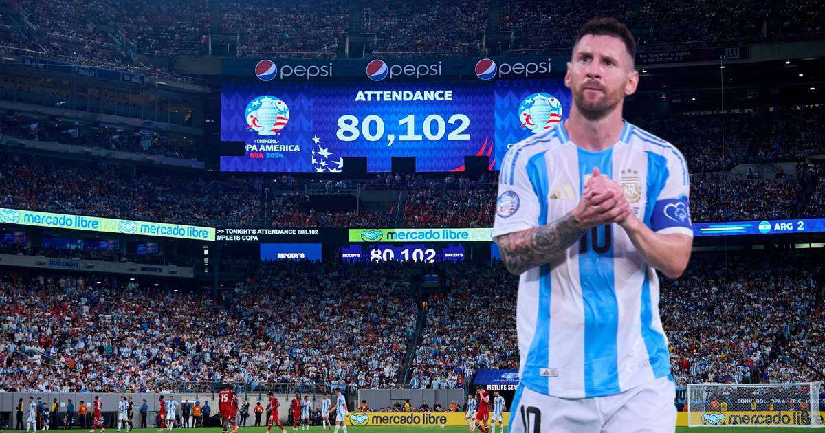 ¿La despedida de Messi?: En 2,250 dólares, el boleto más barato para la final de la Copa América 2024