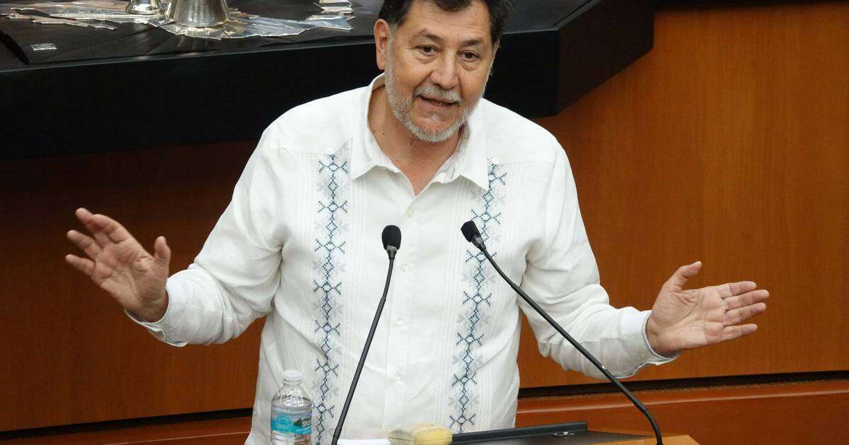 Noroña critica a estudiantes que rechazan la reforma judicial: En vacaciones ‘nunca se acercaron’