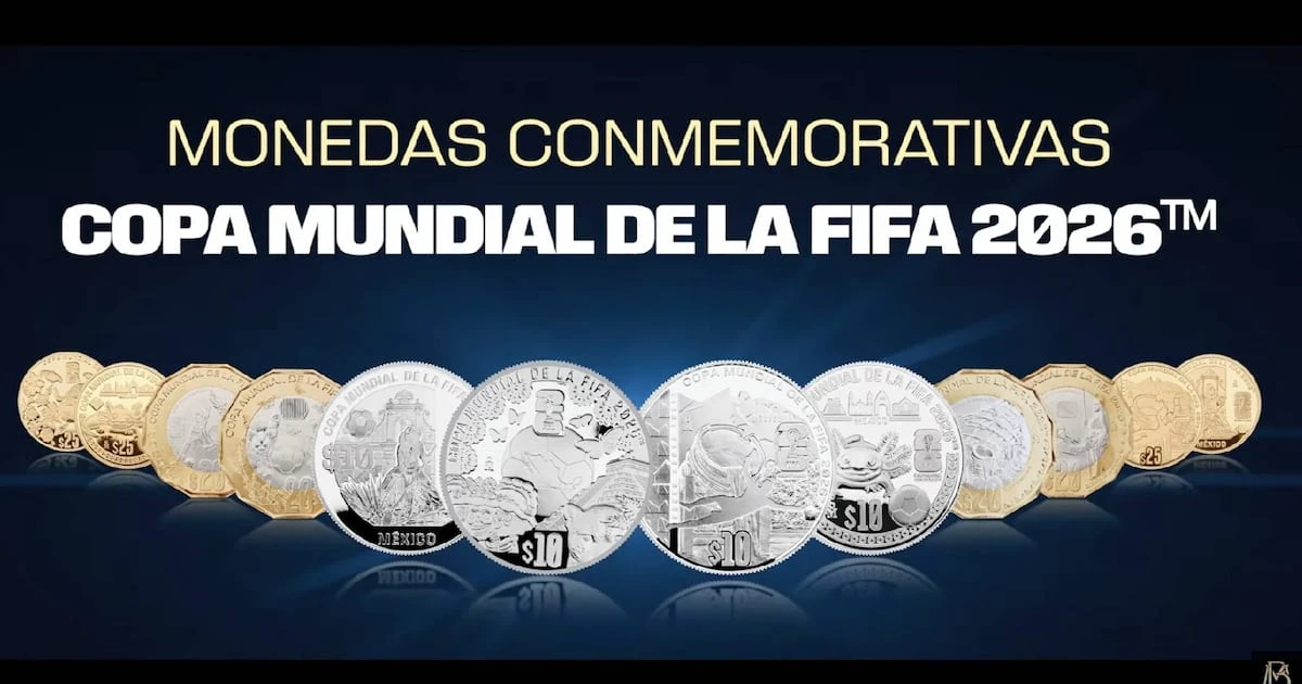 Para el volado de los penales: ¿Dónde conseguir las monedas de Banxico conmemorativas del Mundial 2026?
