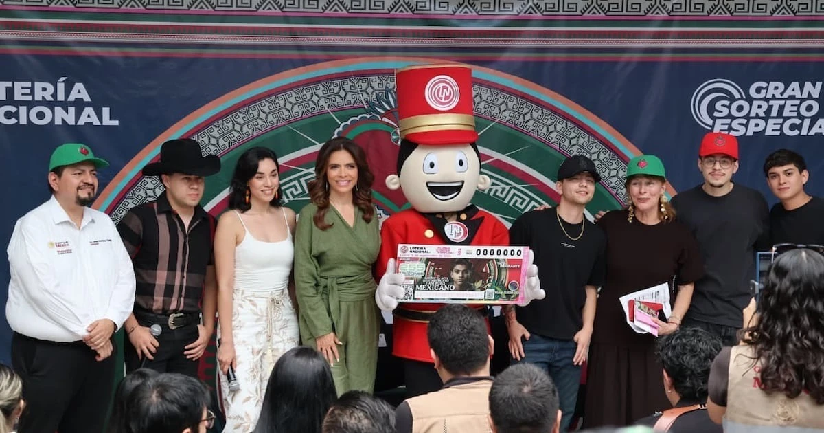 Presentan en Nuevo León el sorteo de Lotería Nacional dedicado a las y los paisanos migrantes