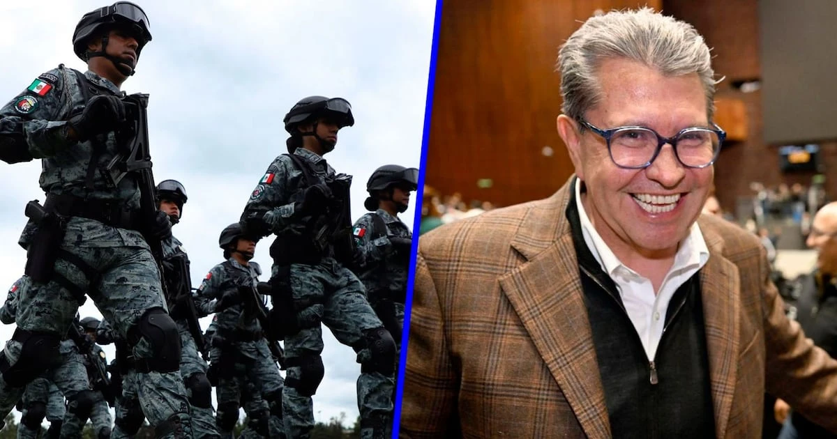 Ricardo Monreal defiende mando militar de la Guardia Nacional: ‘Se hubiera echado a perder’  