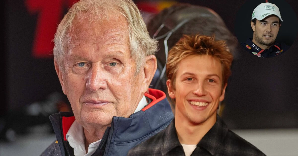 ¿Feliz sin ‘Checo’? Helmut Marko lo compara con Liam Lawson, su reemplazo en Red Bull
