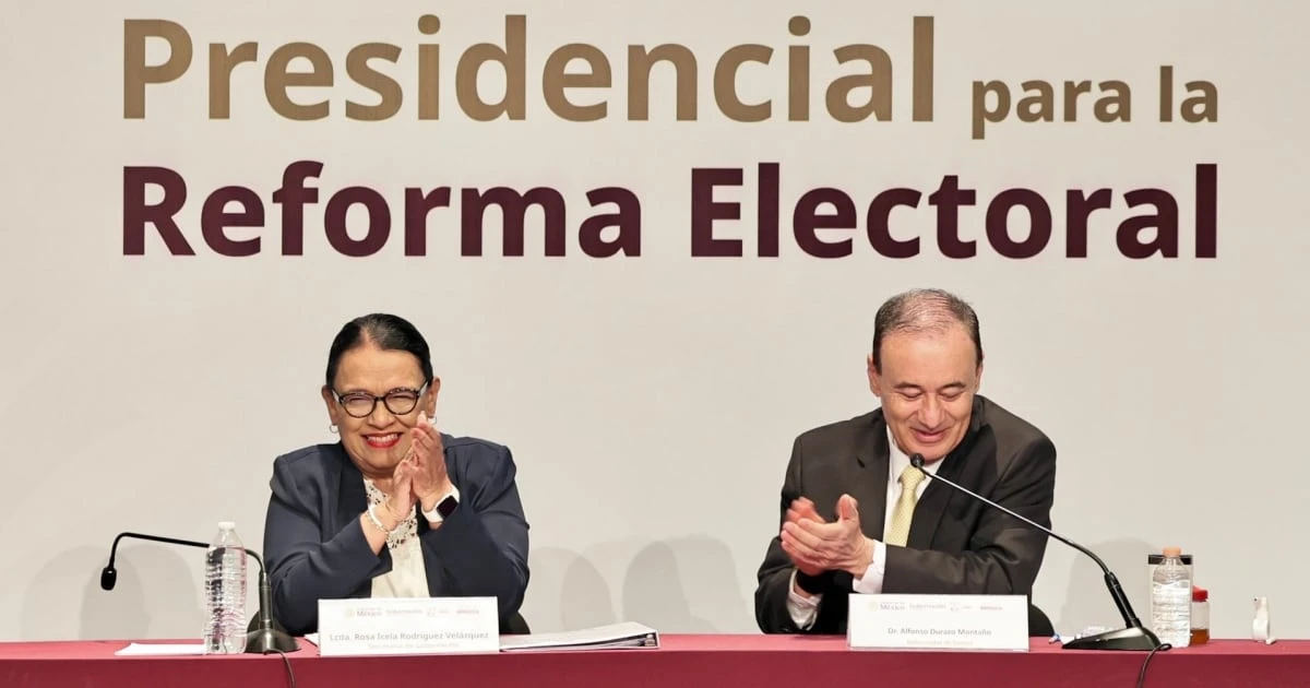 Rosa Icela Rodríguez encabeza foro sobre reforma electoral en Sonora