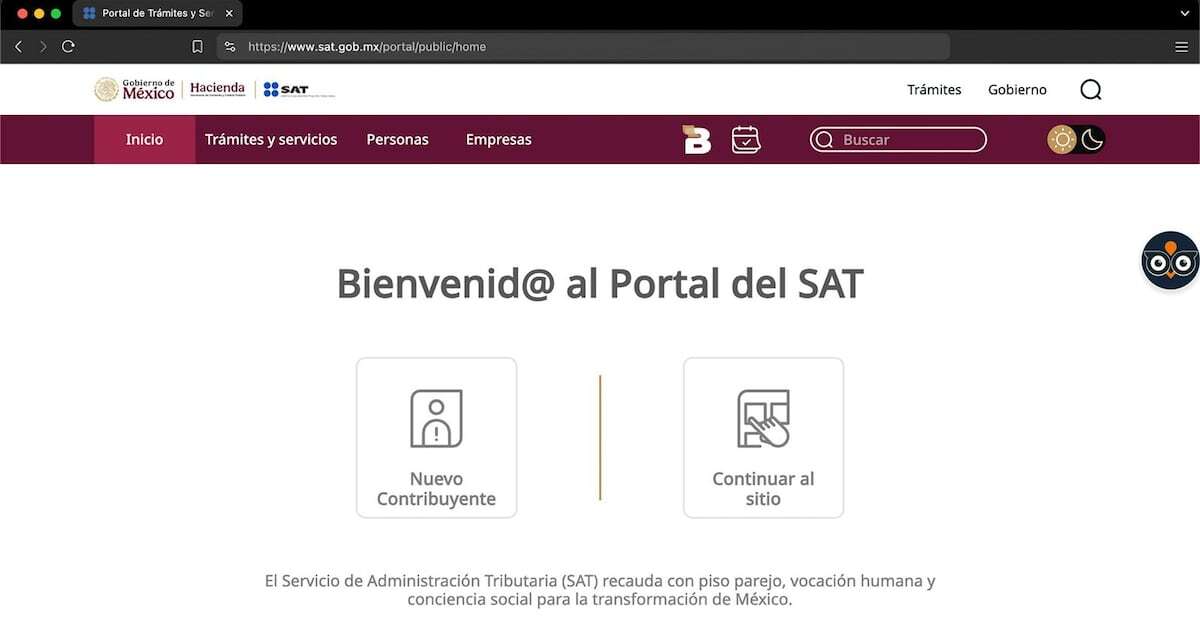 SAT ‘les mete el pie’ a los contribuyentes: Cambia su página y complica la declaración anual