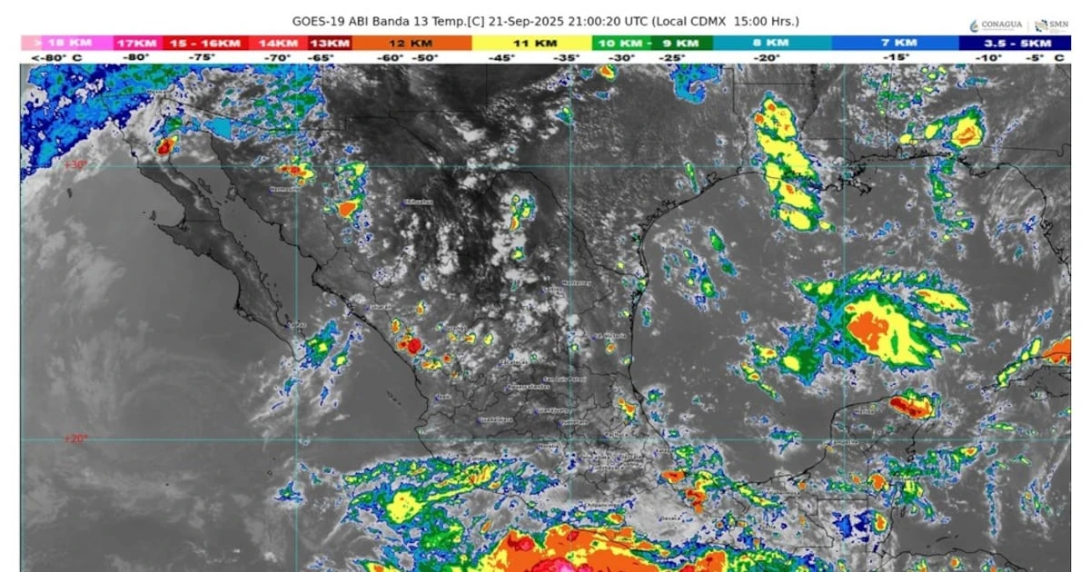 Se forma la tormenta tropical ‘Narda’ frente a Guerrero: Estos son los estados afectados
