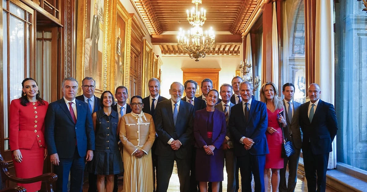 ‘Vamos a apretar para que avance más’: Sheinbaum y empresarios se reúnen para hablar del ‘Plan México’