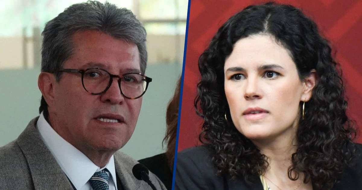 ¿Están peleados? Ricardo Monreal deja fuera de la plenaria de Morena a Luisa María Alcalde 