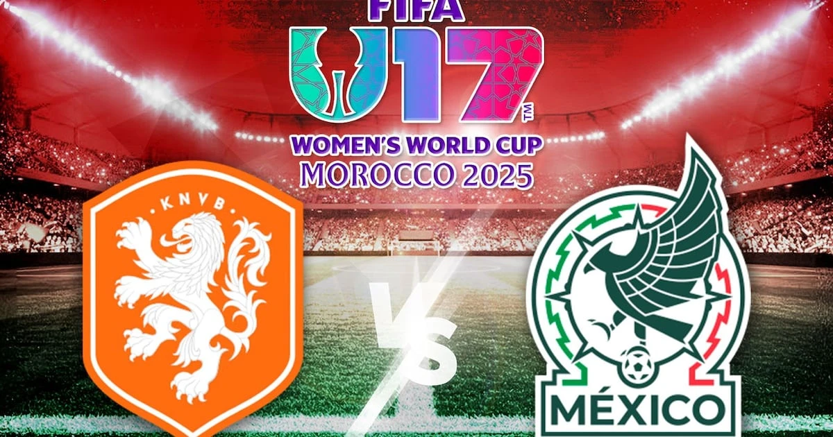 Países Bajos vs. México HOY: ¿A qué hora y dónde ver EN VIVO partido del Mundial Femenil Sub-17?