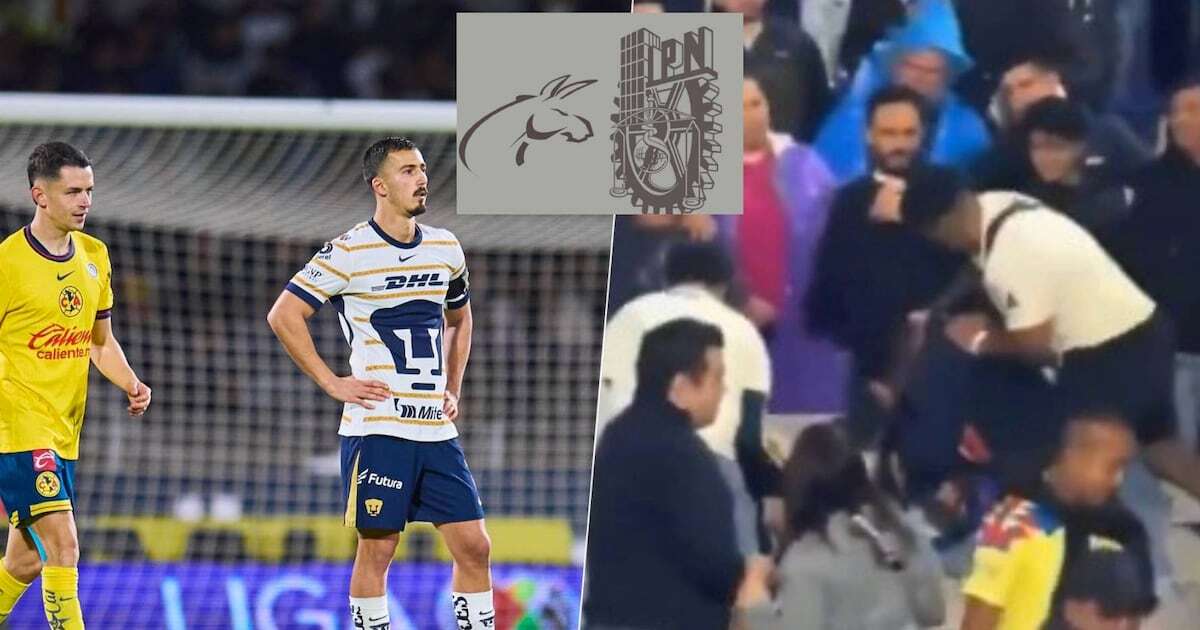 América vs. Pumas: Identifican agresor en el partido como exintegrante del equipo Burros Blancos del IPN 