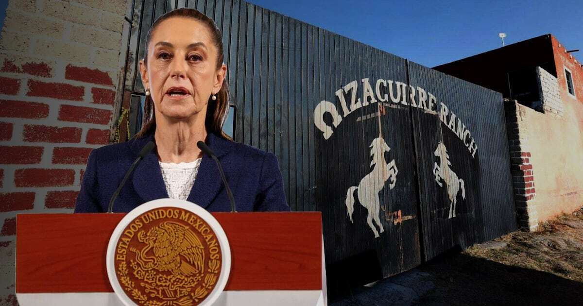 Sheinbaum confirma que FGR atraerá caso del rancho en Teuchitlán, Jalisco: ‘Son imágenes dolorosas’