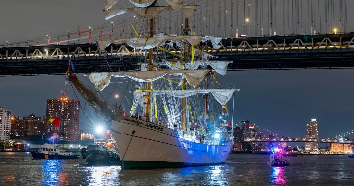 Accidente del buque Cuauhtémoc en NY: Daños superan el medio millón de dólares