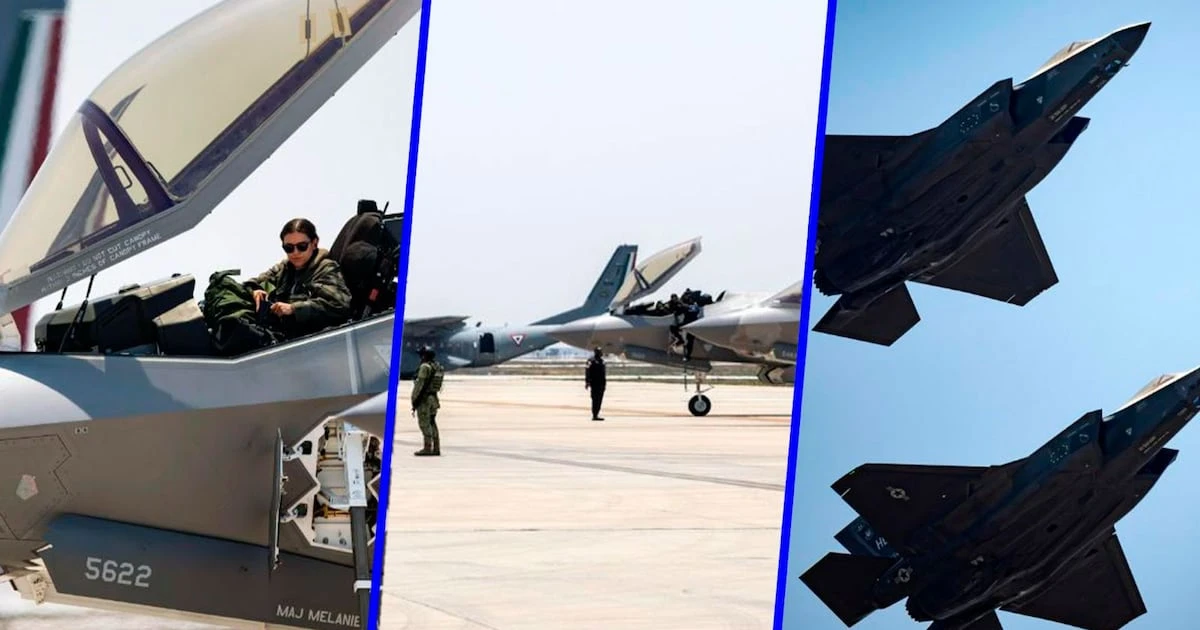 Aviones de combate estadounidenses llegan a Santa Lucía: ¿Cuál es su misión en México?