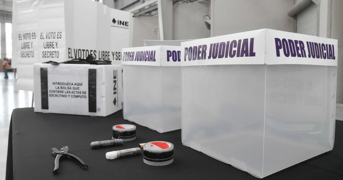 Elección judicial 2025: Así es cómo puedes ubicar tu casilla para votar el domingo 1 de junio