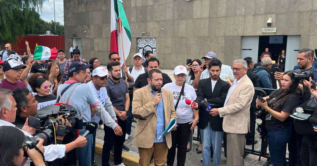 Trabajadores del Poder Judicial protestan en Cámara de Diputados: Piden audiencia