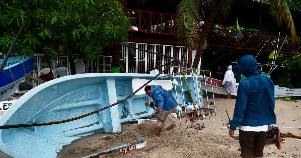 Huracán ‘Erick’ deja un niño muerto: Autoridades aún evalúan daños y vigilan posibles inundaciones