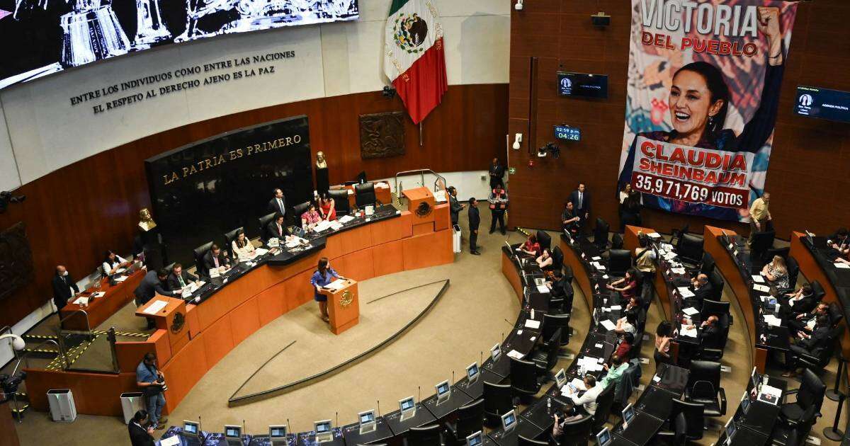 Morena se queda sin el Senado: No alcanzaría la mayoría calificada según estimaciones del INE 