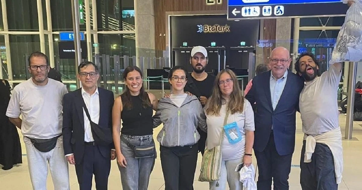 Mexicanos de la Flotilla Sumud Global llegan a CDMX: Exigen que ayuda humanitaria llegue a Gaza