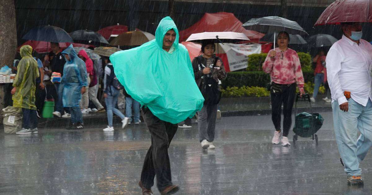 Domingo al ritmo de la lluvia: 31 de los 32 estados cerrarán la semana ‘bajo el agua’