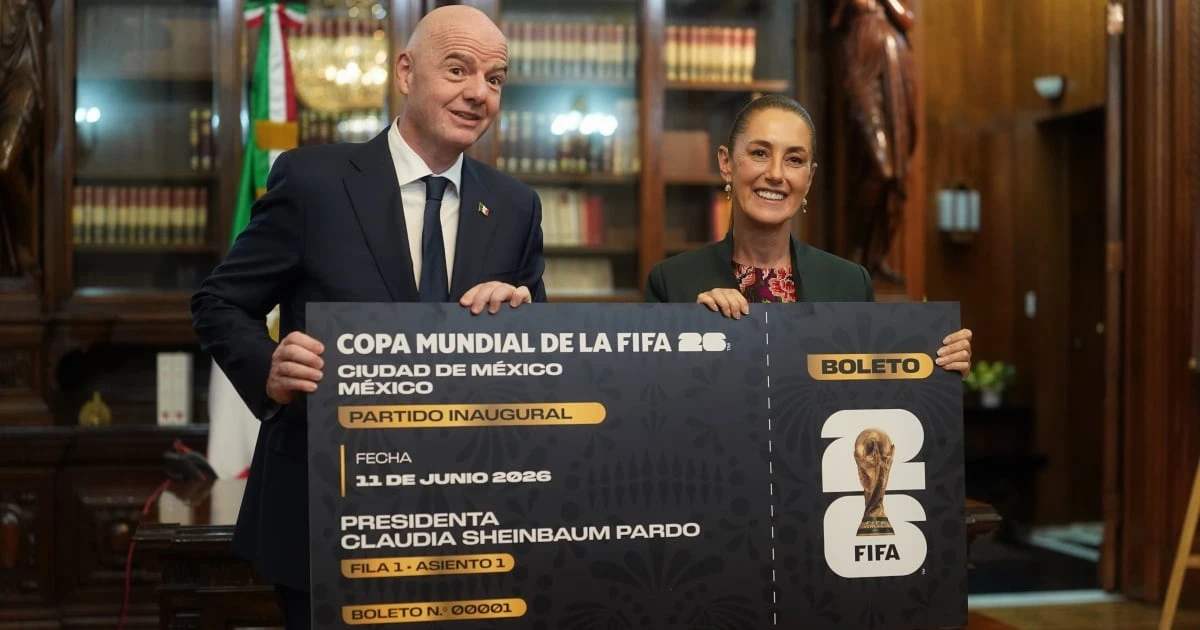 ¿Rifa para el boleto de la inauguración del Mundial 2026? Esto es lo que hará Sheinbaum