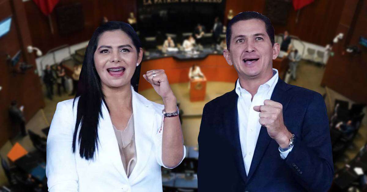 Senadores ‘chapulines’: Ellos son Araceli Saucedo y José Sabino Herrera, que ‘saltaron’ del PRD a Morena