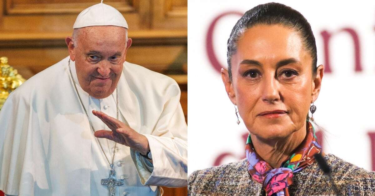 Sheinbaum envía mensaje al Papa Francisco tras agravarse su salud: Le ‘deseamos pronta recuperación’ 