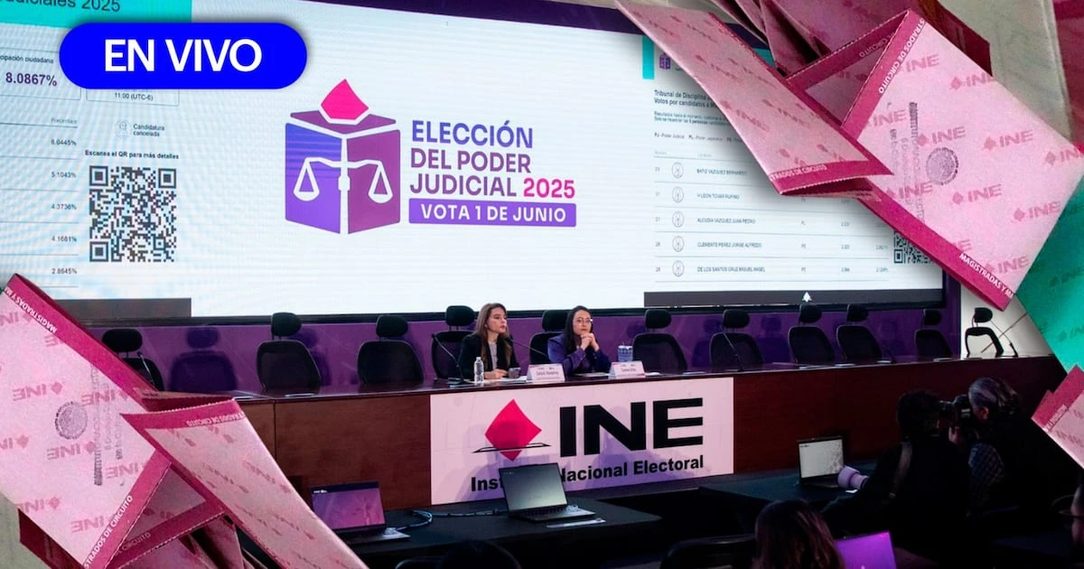 Día 2 de las elecciones judiciales En VIVO desde el INE: ¿Cómo van los cómputos distritales?
