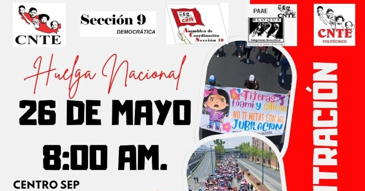 CNTE llama a boicotear la elección judicial: Estas son las acciones que plantean los docentes