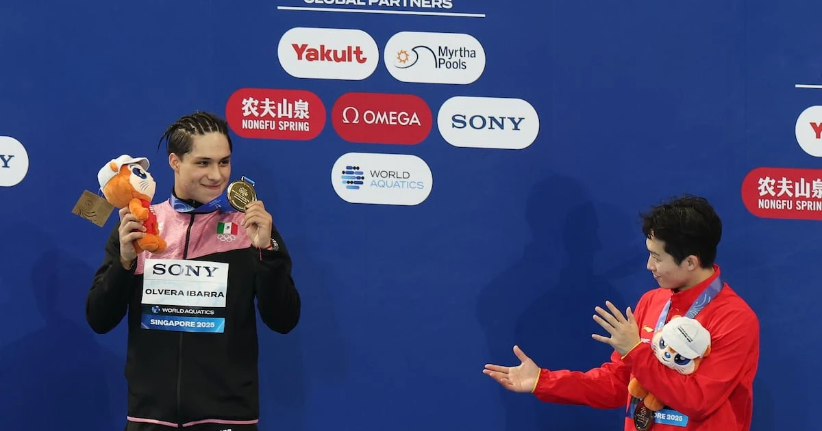 Osmar Olvera ‘derriba la muralla china’: Gana medalla de oro en Mundial de Clavados