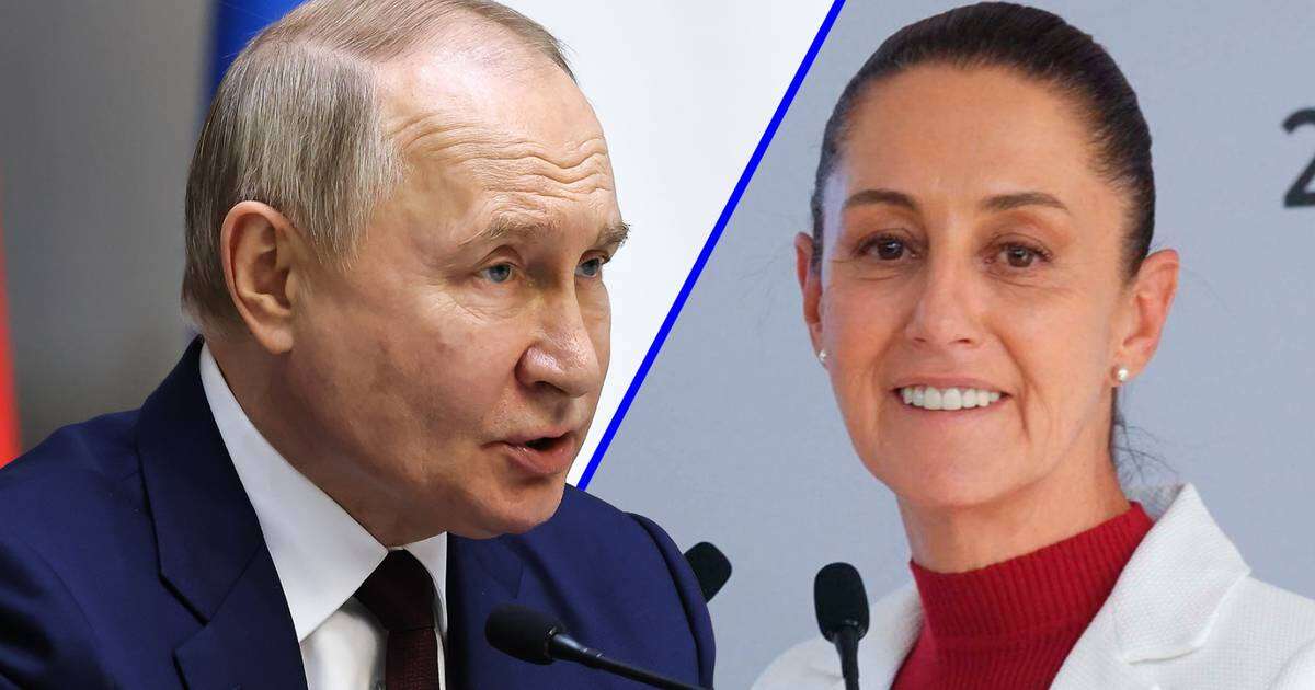 Desde Rusia con amor: Claudia Sheinbaum invita a Vladimir Putin a su toma de posesión 