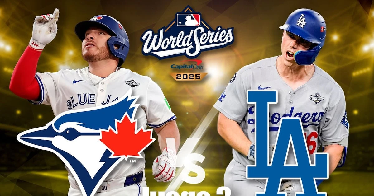 Blue Jays vs. Dodgers HOY: ¿A qué hora y dónde ver EN VIVO el Juego 3 de la Serie Mundial en México?