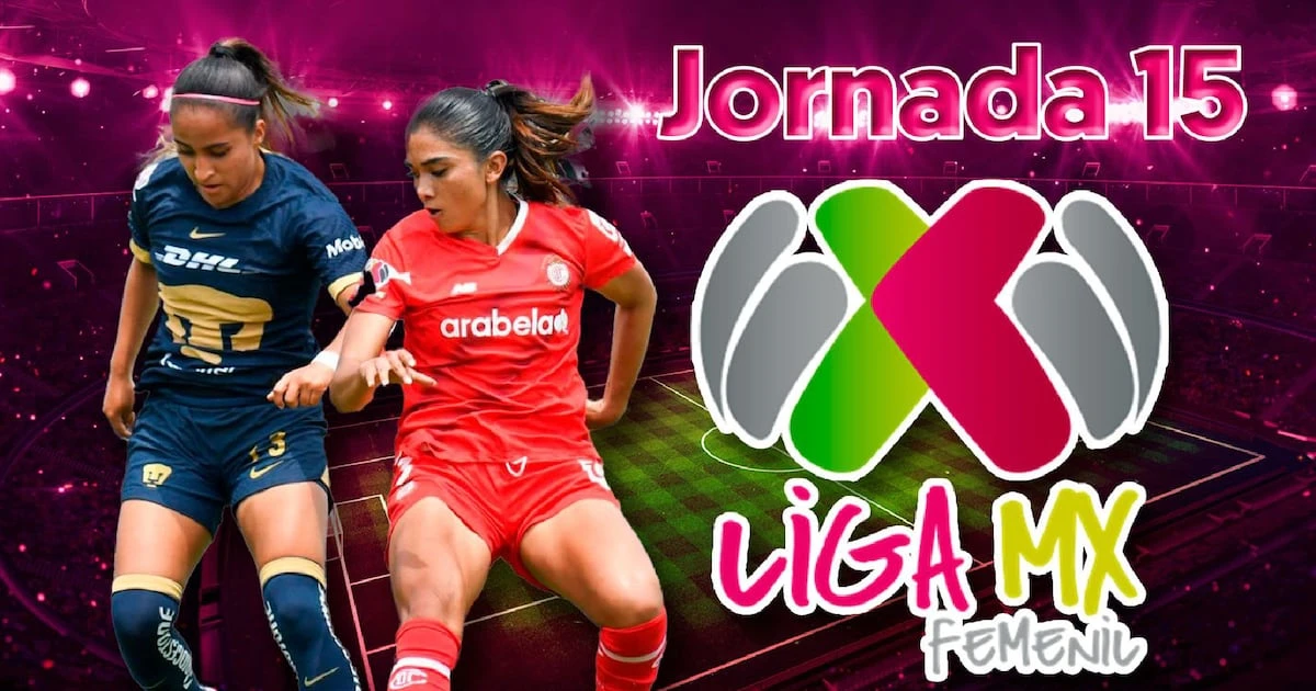 Jornada 15 de la Liga MX Femenil EN VIVO: ¿Dónde y a qué hora ver HOY los partidos del Apertura 2025?