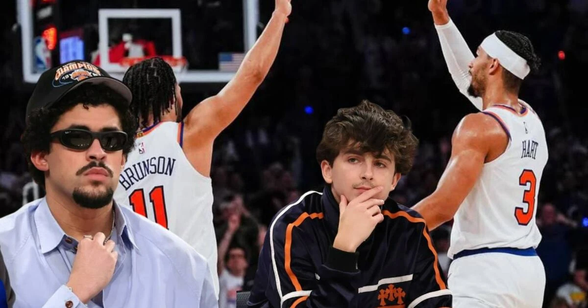 ¿Cuánto valen los boletos que Bad Bunny y Timothée Chalamet compraron para final de conferencia de los Knicks?