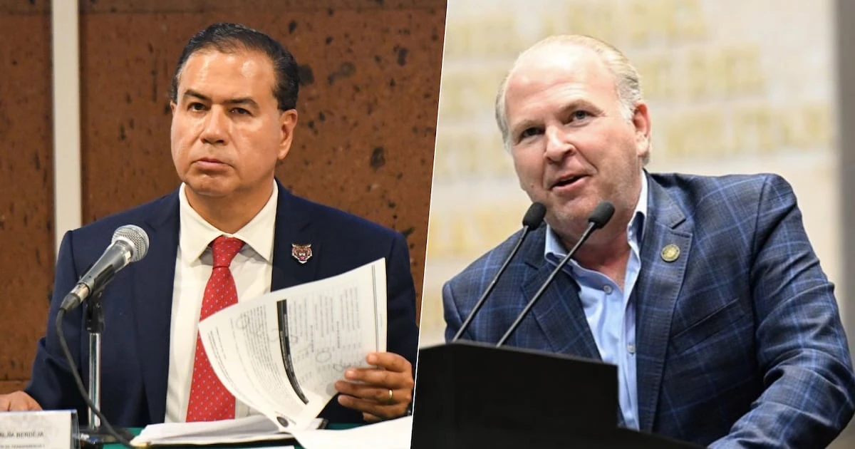 A empujones y golpes: Diputados Ricardo Mejía, del PT, y Theodoros Kalionchiz, del PAN, protagonizan pelea