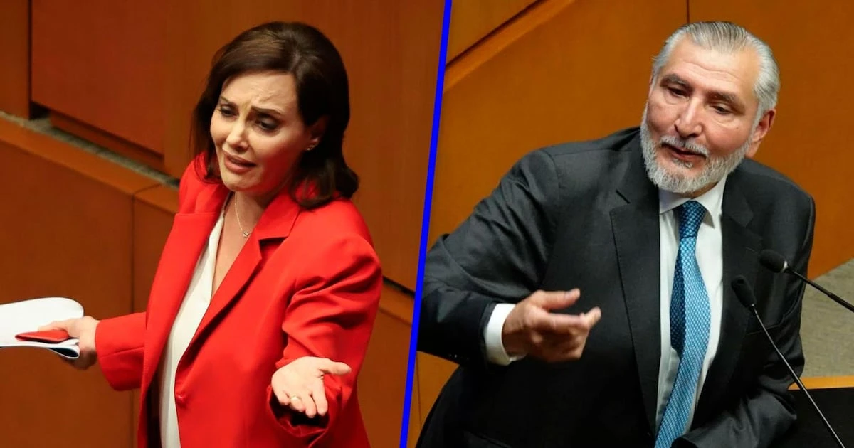 Lilly Téllez y Adán Augusto se enfrentan en el Congreso: ‘Nunca dejará de ser empleada de la televisora’
