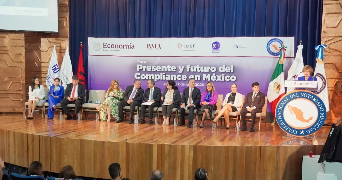 Notarios, abogados y funcionarios se reúnen en el foro ‘Presente y futuro del compliance en México’ 