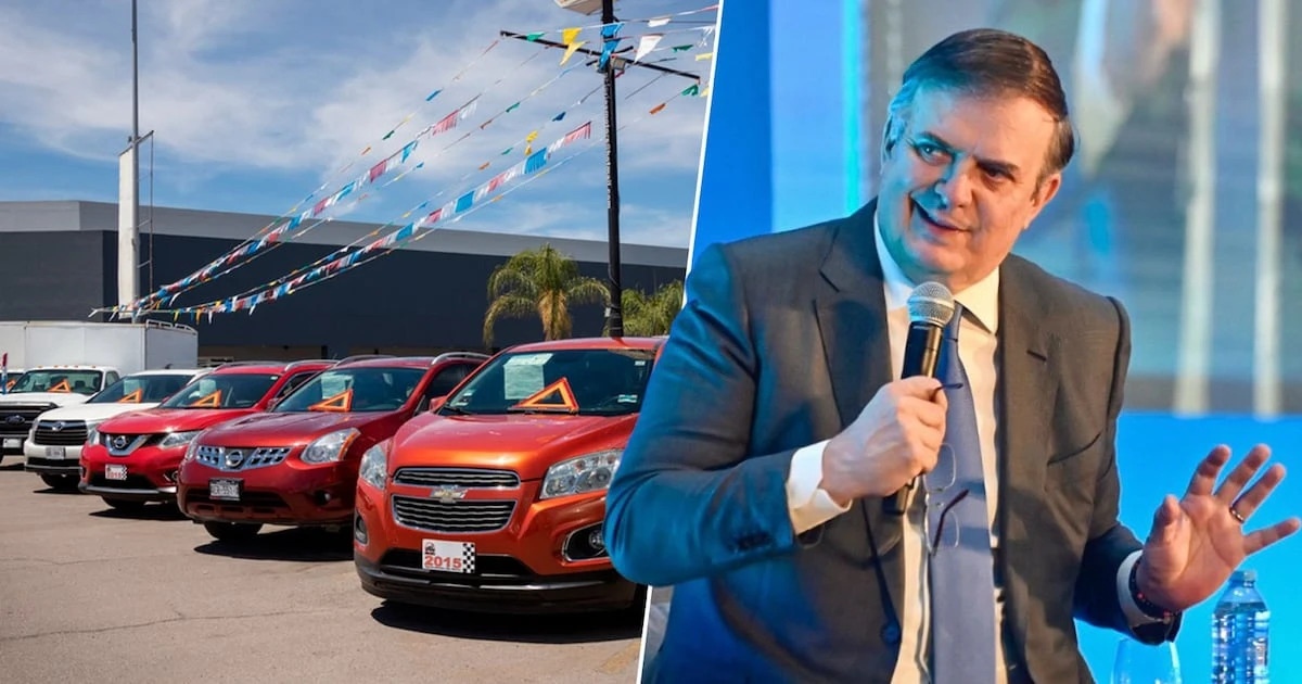 Ebrard consigue ‘ganga’: Autos armados en México pagarán arancel de 15%, menos que el resto del mundo