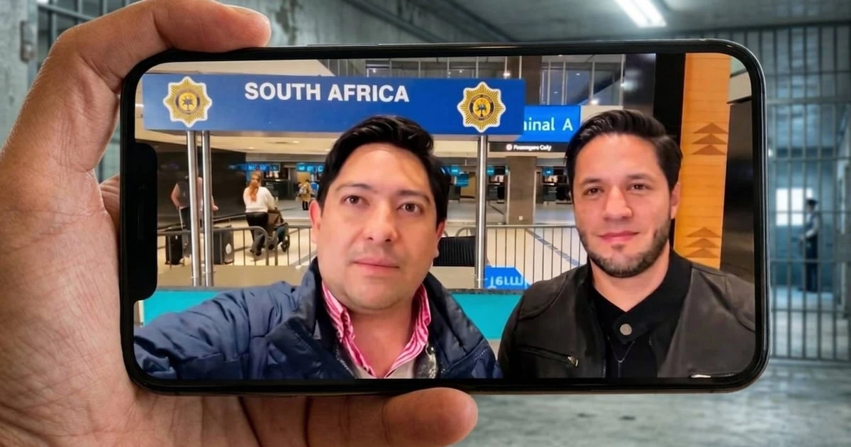 ‘La vimos difícil’: ‘Profe’ Ibáñez y su camarógrafo hablan tras su liberación en Sudáfrica