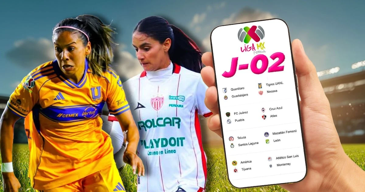 Partidos de la Jornada 2 de la Liga MX Femenil Apertura 2025: ¿Dónde ver EN VIVO HOY ?