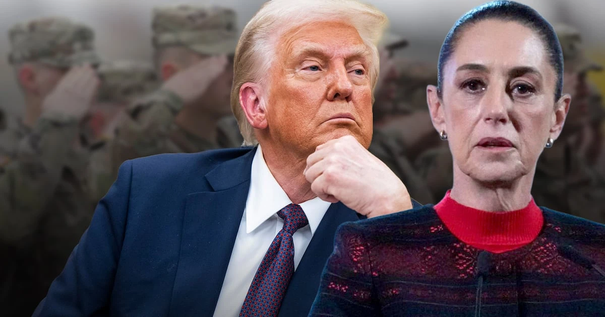Trump presionó a Sheinbaum para permitir entrada de Ejército de EU a México, revela el WSJ