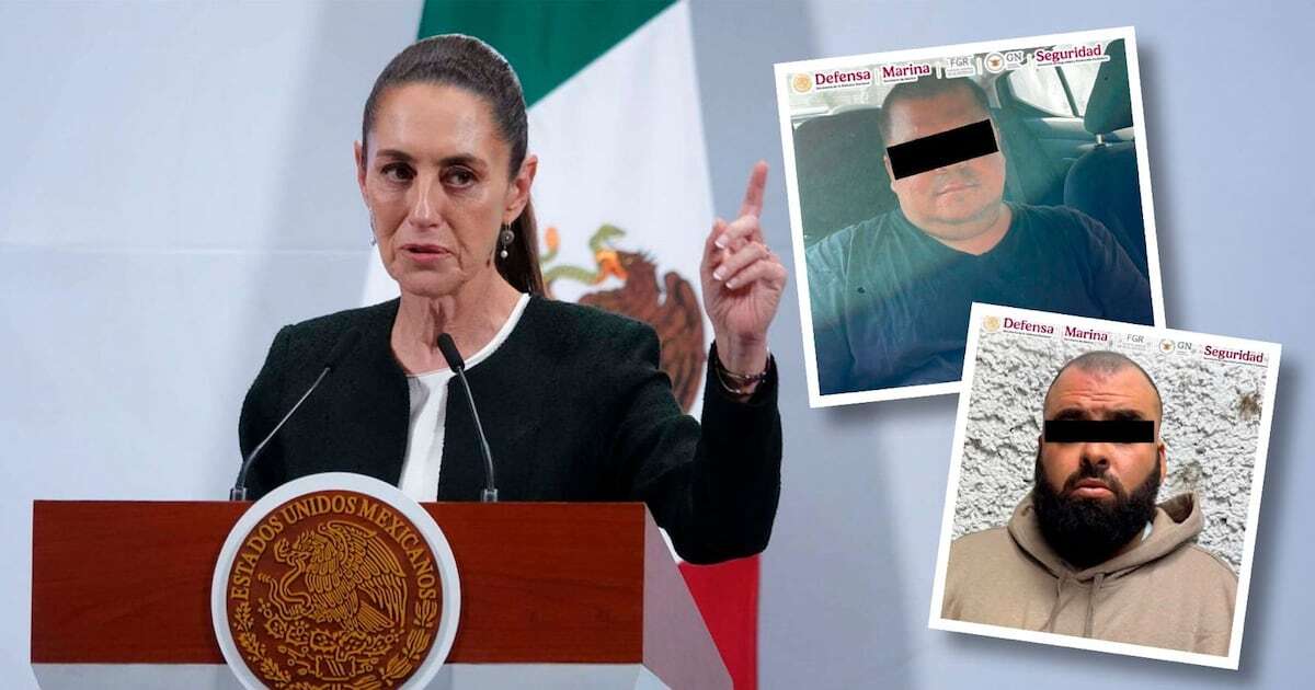 ‘El Gordo y El Sobrino’: ¿Quiénes son los narcos con los que Sheinbaum se anotó puntos con Trump?