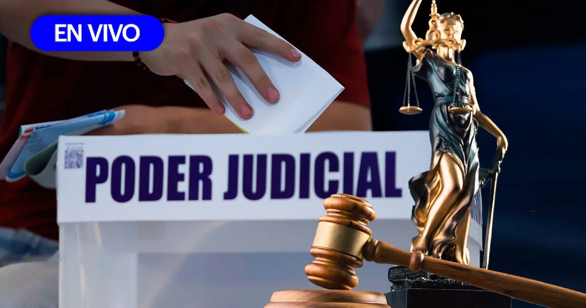 Elección de jueces y magistrados EN VIVO: ¿Cómo van los comicios HOY? Sigue el minuto a minuto