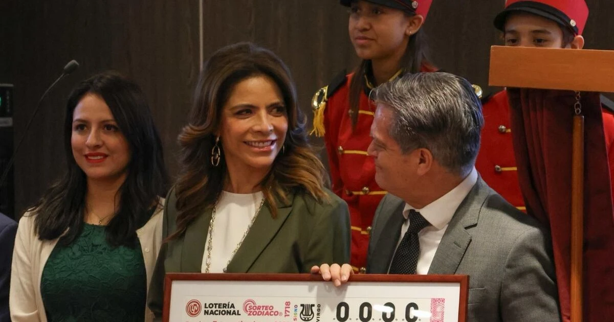 Billete de Lotería Nacional se suma a la difusión de la Semana Nacional de Salud Pública 2025