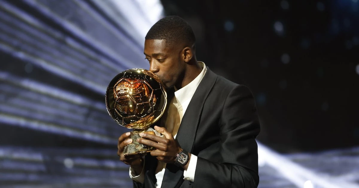 ‘Nunca fue un objetivo’: Ousmane Dembelé tras ganar el Balón de Oro 2025