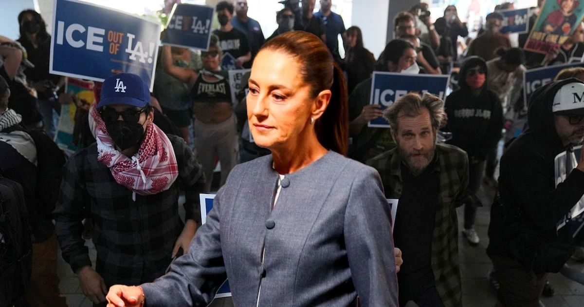 ’Los migrantes no son criminales’: Sheinbaum pide crear reforma migratoria con EU  