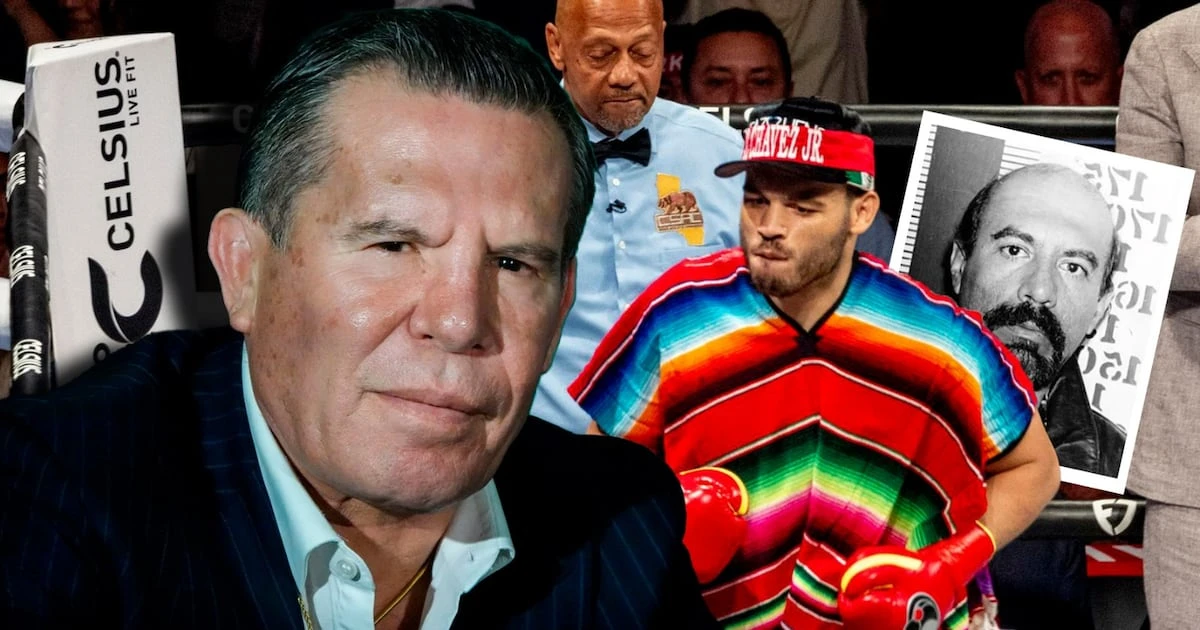 ¿Qué narco de los Arellano Félix acompañó a Julio César Chávez al ring en el Estadio Azteca?